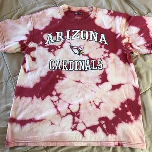 NFL Arizona Cardinals bleached dyed Tshirt size M